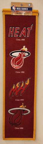 WinCraft Heritage Banner - Miami Heat