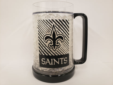 Logo Brands Crystal Freezer Mug New Orleans Saints