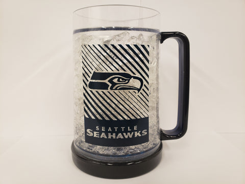 Logo Brands Crystal Freezer Mug Seattle Seahawks