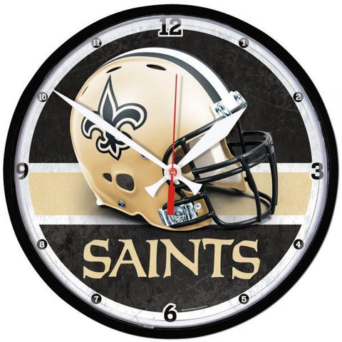 Wincraft Round Clock New Orleans Saints