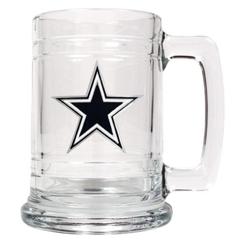 Great American Glass Beer Stein Dallas Cowboys
