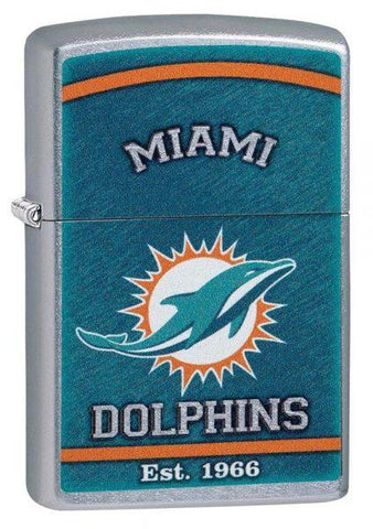 Miami Dolphins Logo Zippo Lighter