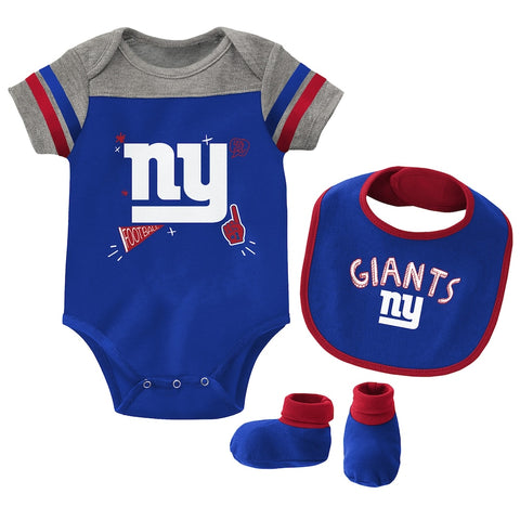 Outerstuff Tackle Creeper Set - New York Giants