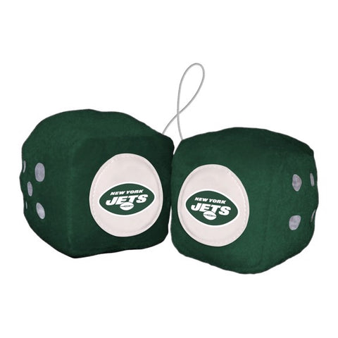 Fan Mats Fuzzy Dice New York Jets