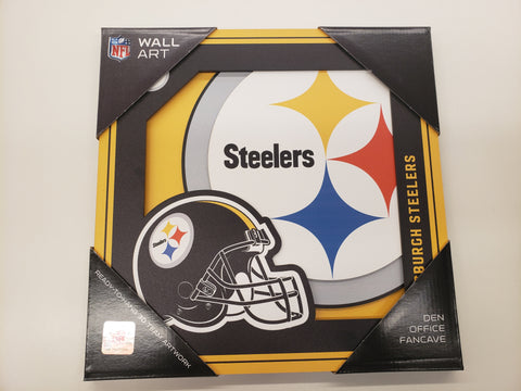 You The Fan 3D Logo Series Wall Art - Pittsburgh Steelers