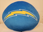 Logo Brands Puff Pillow - Los Angeles Chargers