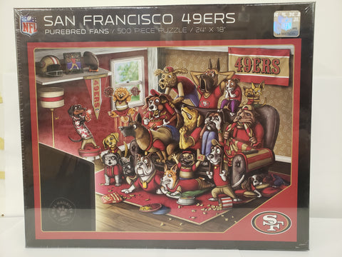 You The Fan Pure Bred Fans Puzzle - San Francisco 49ers