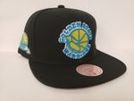 Mitchell & Ness NBA Neon Snapback - Golden State Warriors