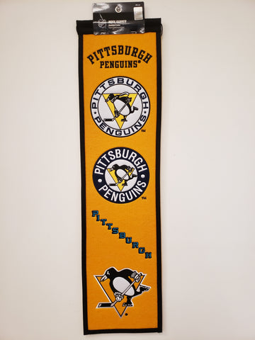 Winning Streak Heritage Banner Pittsburgh Penguins