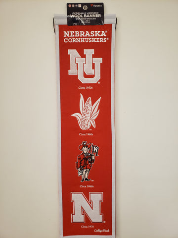 Winning Streak Heritage Banner Nebraska Cornhuskers