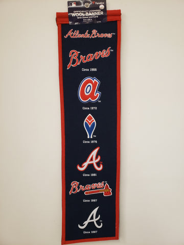 Winning Streak Heritage Banner Atlanta Braves