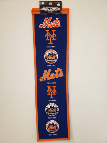 Winning Streak Heritage Banner New York Mets
