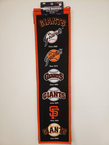 Winning Streak Heritage Banner San Francisco Giants