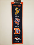 Winning Streak Heritage Banner Denver Broncos