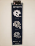 Winning Streak Heritage Banner Dallas Cowboys
