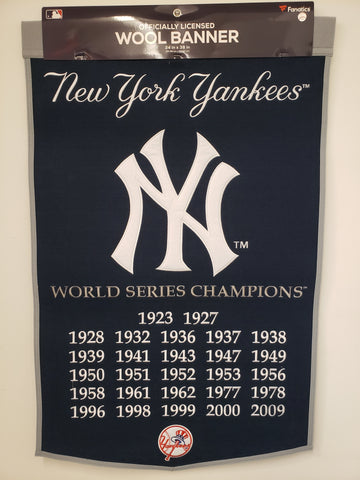 Winning Streak Dynasty Banner New York Yankees