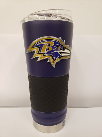 Logo Brands Draft Travel Mug - Baltimore Ravens