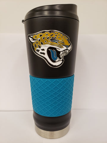 Logo Brands Draft Travel Mug - Jacksonville Jaguars