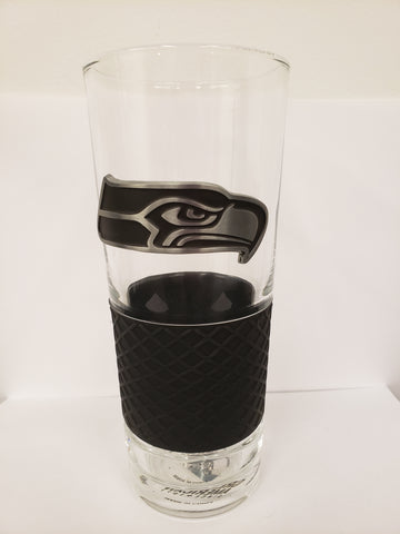 Great American Products Metal Emblem Pint Glass - Seattle Seahawks