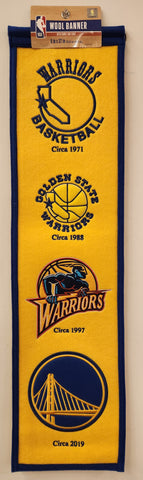 Winning Streak Heritage Banner Golden State Warriors