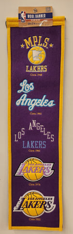 Winning Streak Heritage Banner Los Angeles Lakers