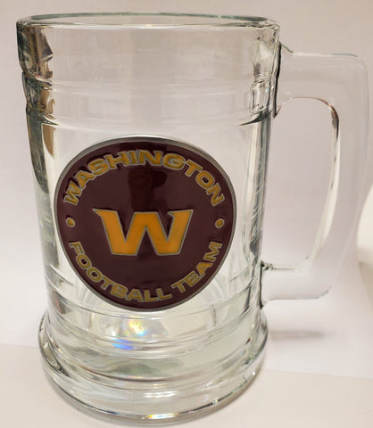 Great American Glass Beer Stein Washington Footbal Team