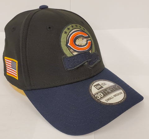 New Era 2022 NFL Sideline Salute to Service 3930 Flex-fit - Chicago Bears