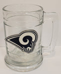 Great American Glass Beer Stein Los Angeles Rams