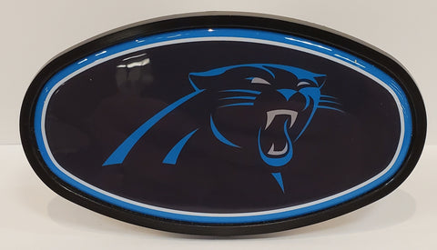 Great American Trailer Hitch Cover Carolina Panthers