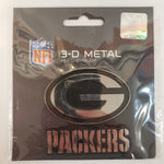 Fan Mats Chrome Auto Emblem Green Bay Packers