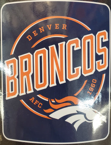 Northwest Fleece Throw Denver Broncos