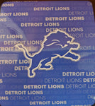 Logo Brands Fleece Throw Detroit Lions