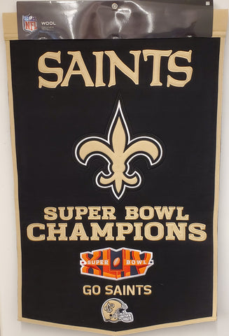 Winning Streak Dynasty Banner New Orleans Saints