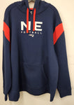 Fanatics Branded Colorblock Pullover Hoodie - New England Patriots