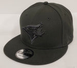 New Era MLB Black on Black Snapback - Toronto Blue Jays