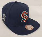 Mitchell & Ness NHL Alternate Flip Snapback - Seattle Kraken