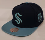 Mitchell & Ness NHL Side Patch Snapback - Seattle Kraken