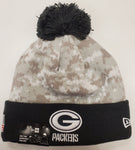 New Era 2024 NFL Sideline Salute to Service Knit Hat - Green Bay Packers