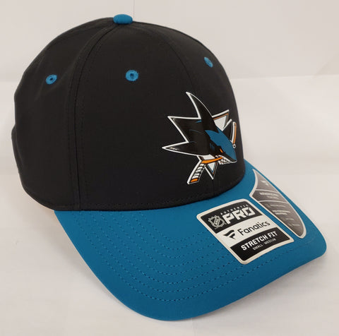 Fanatics Branded NHL Pro Rink Flex-fit S/M - San Jose Sharks