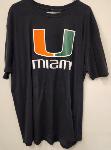 Fanatics Branded Logo T-shirt size XX - Miami Hurricanes