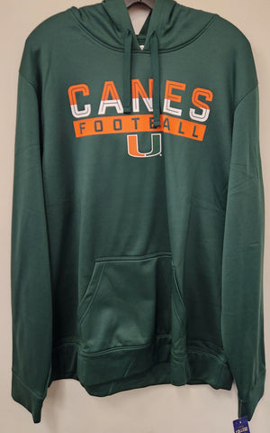 Fanatics Branded Stacked Hoodie size XL - Miami Hurricanes