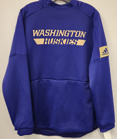 Adidas Logo Hoodie size XL - Washington Huskies