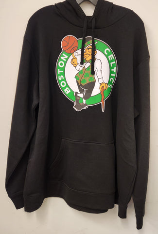 Fanatics Branded Primary Logo Black & White Hoodie - Boston Celtics