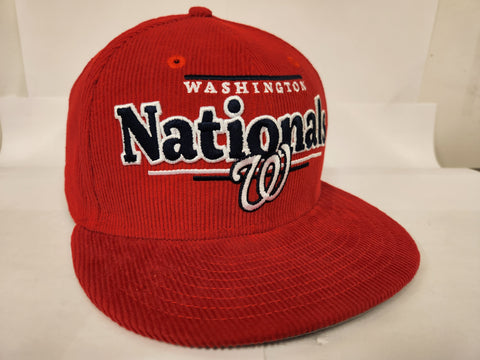 New Era MLB Corduroy Display Snapback - Washington Nationals