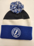 Mitchell & Ness NHL Stripe Pom Knit - Tampa Bay Lightning