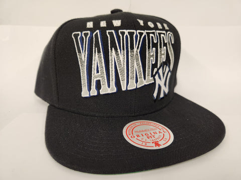 Mitchell & Ness MLB Line Work Snapback - New York Yankees