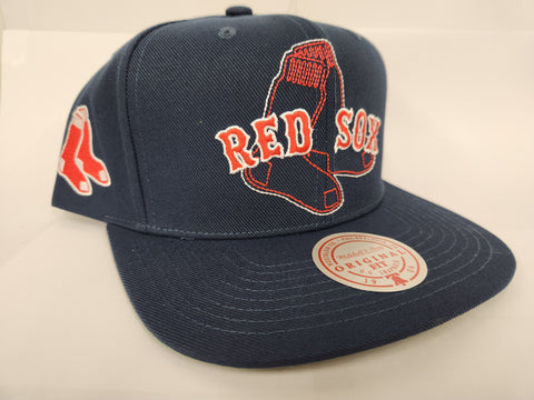 Mitchell & Ness MLB Double Up Snapback - Boston Red Sox