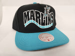 Mitchell & Ness MLB Wavy Pro Snapback - Miami Marlins