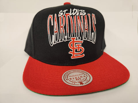 Mitchell & Ness MLB Rise Up Snapback - St. Louis Cardinals