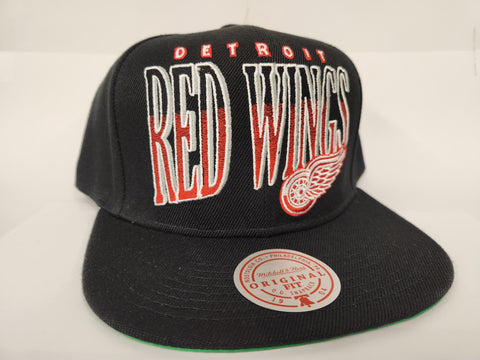 Mitchell & Ness NHL Line Work Snapback - Detroit Red Wings